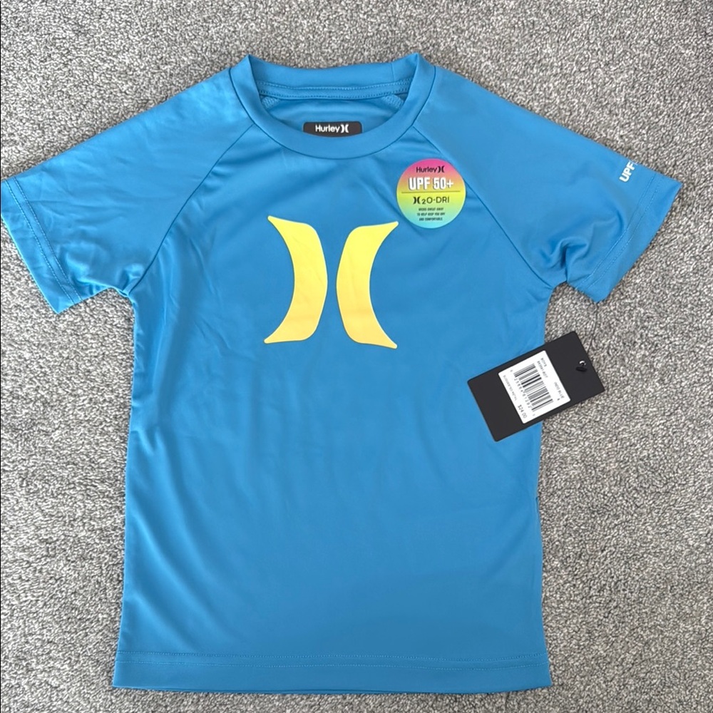 NWT Hurley swim top for boys size 4
